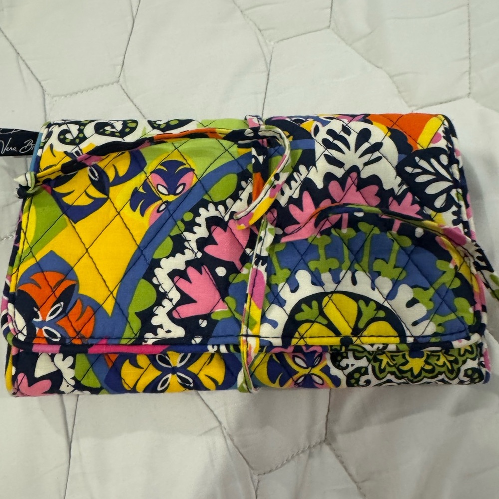 Vera Bradley travel jewelry pouch